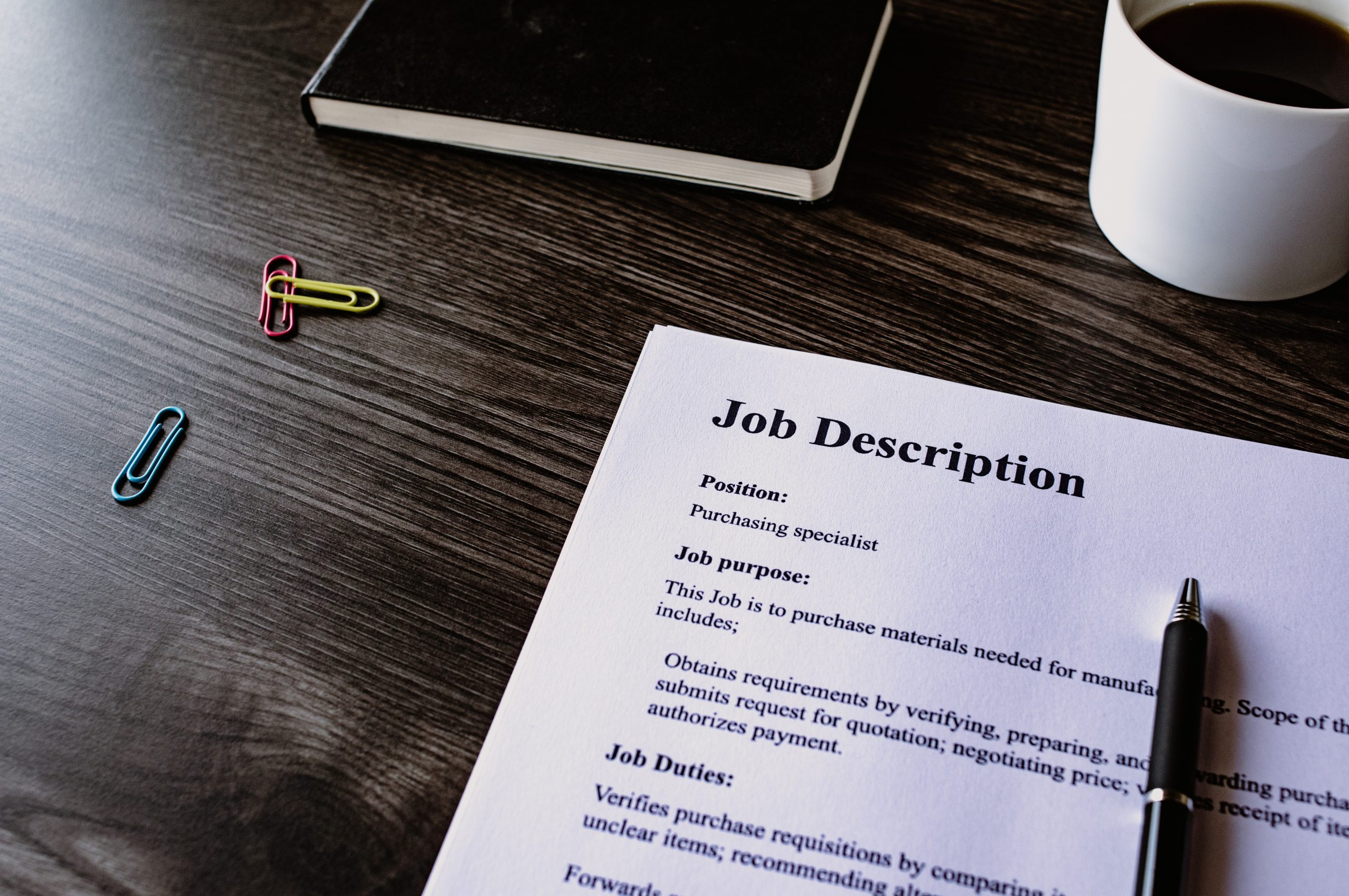 Writing Effective Job Descriptions